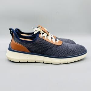 Cole Haan Shoes Mens 11 Blue Knit Zerogrand Oxford Dress Sneakers Comfort Casual
